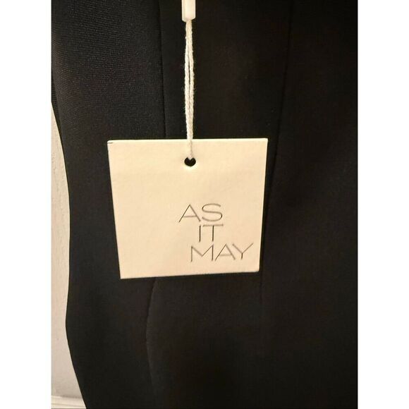 As It May Tindra Midi Dress In Black  Cocktail Evening Event Date size S NWT - Picture 4 of 4